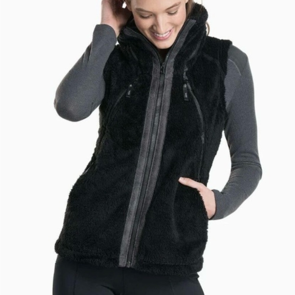 Kuhl Women's Black Berber Flight Vest